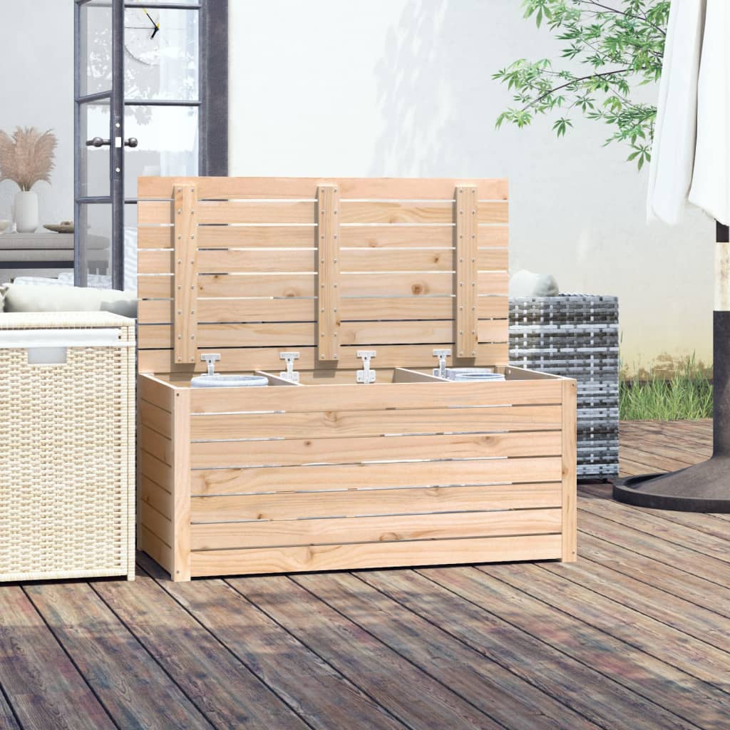 Hagekasse 101x50,5x46,5 cm heltre furu