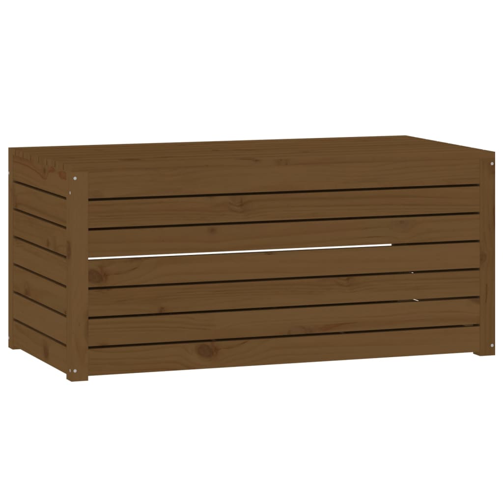 Hagekasse honningbrun 101x50,5x46,5 cm heltre furu