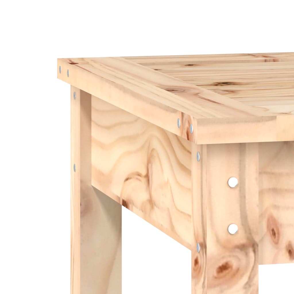 Hagebenk 50x44x45 cm heltre furu