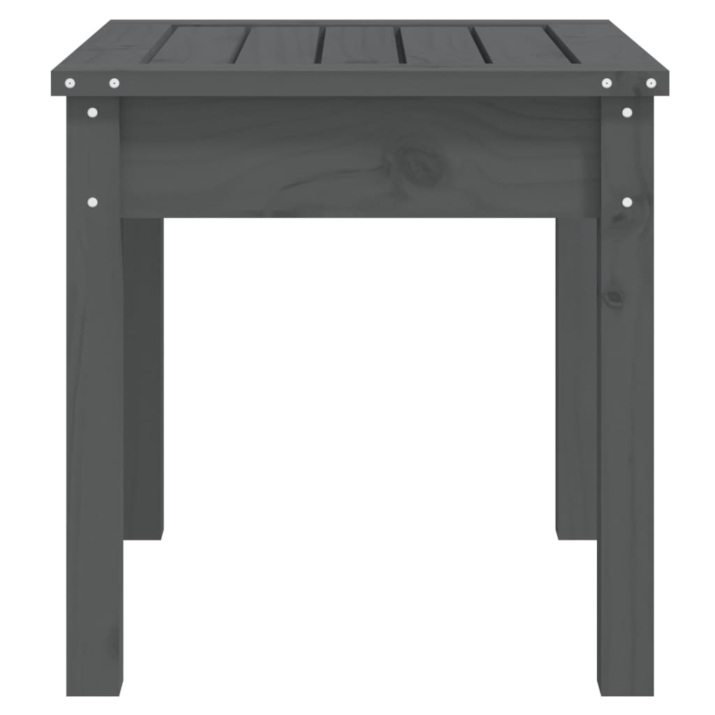 Hagebenk grå 50x44x45 cm heltre furu