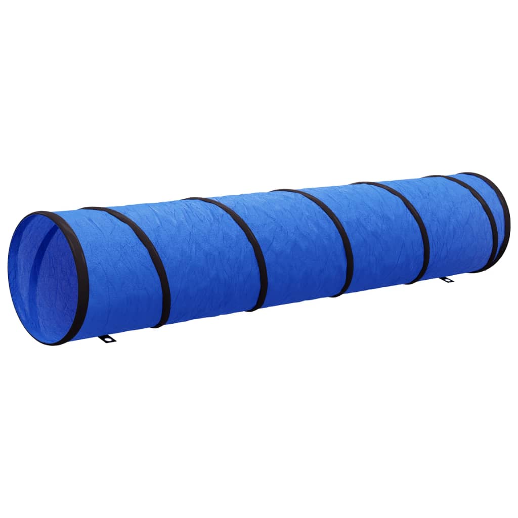 Hundetunnel blå Ø 40x200 cm polyester