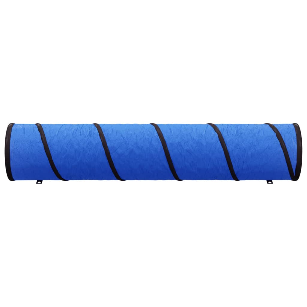 Hundetunnel blå Ø 40x200 cm polyester