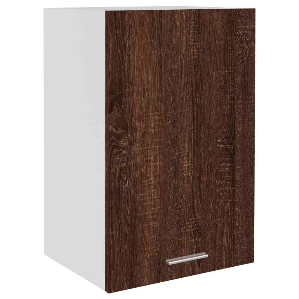 Veggskap "Lyon" brun eik 39,5x31x60 cm konstruert tre