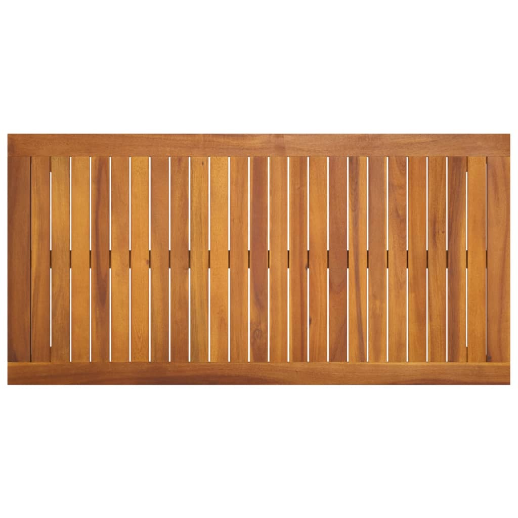 Hagebord 110x55x67 cm heltre akasie vidaXL