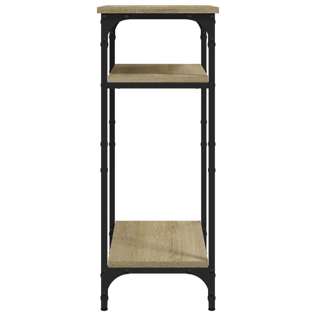Sidebord sonoma eik 40x30x75 cm konstruert tre