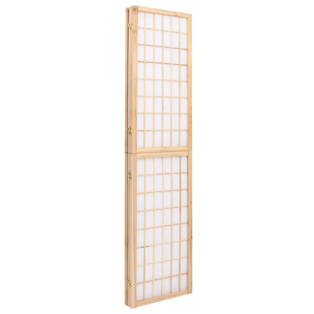 Sammenleggbar romdeler 3 paneler japansk stil 120x170 cm