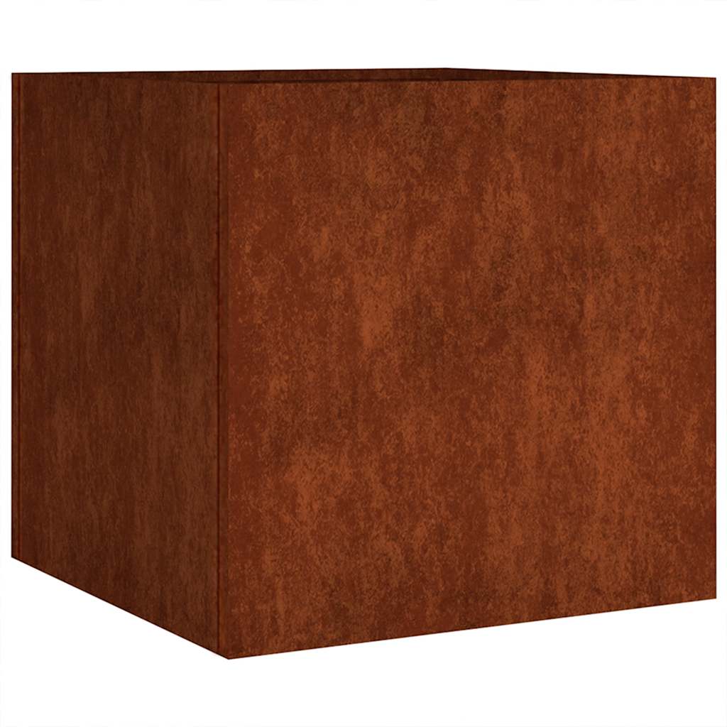 Plantekasse 40x41x40 cm cortenstål