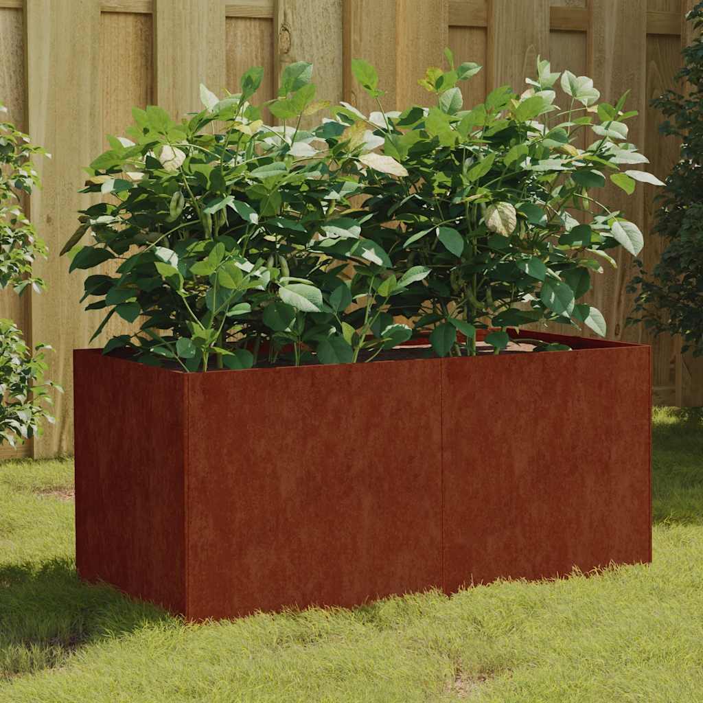 Plantekasse 80x40x40 cm cortenstål