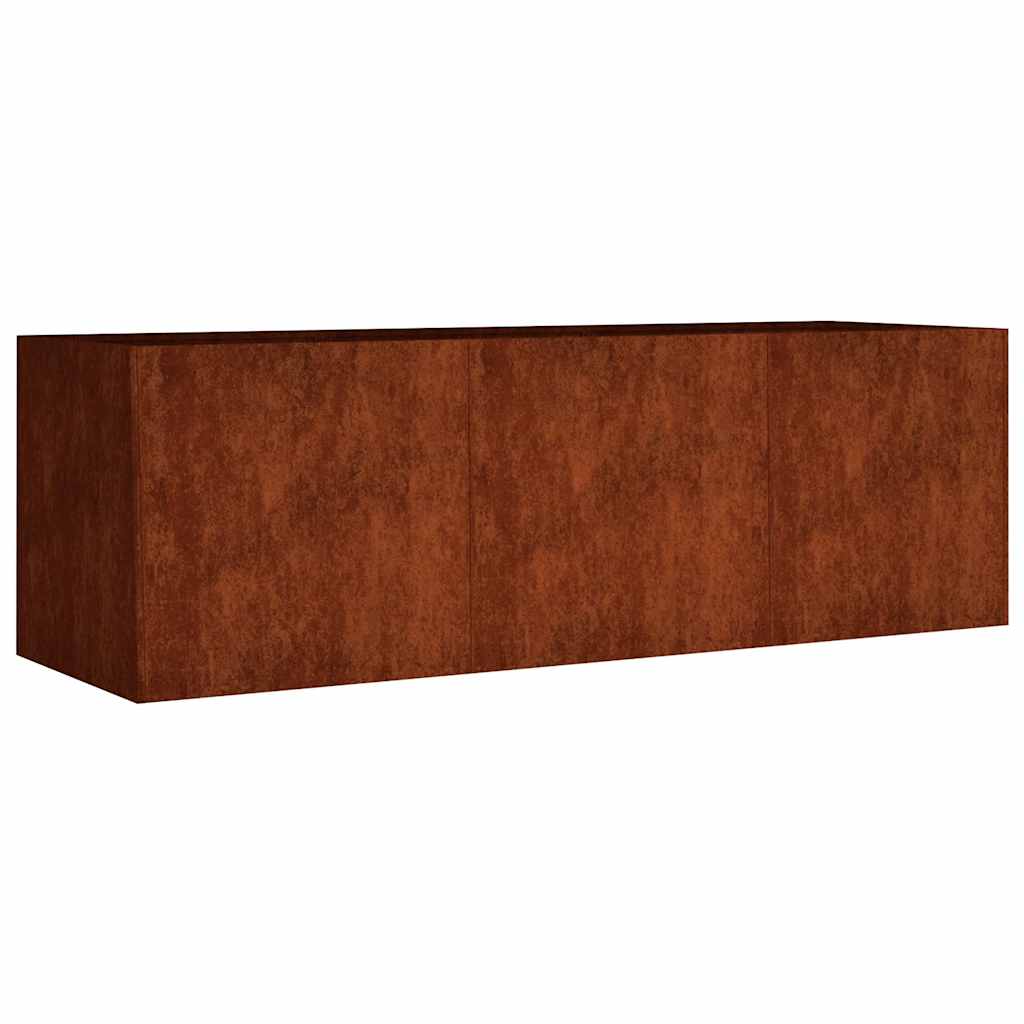 Høybed 120x40x40 cm cortenstål