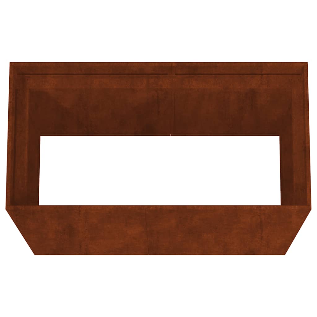 Plantekasse 40x80x80 cm cortenstål