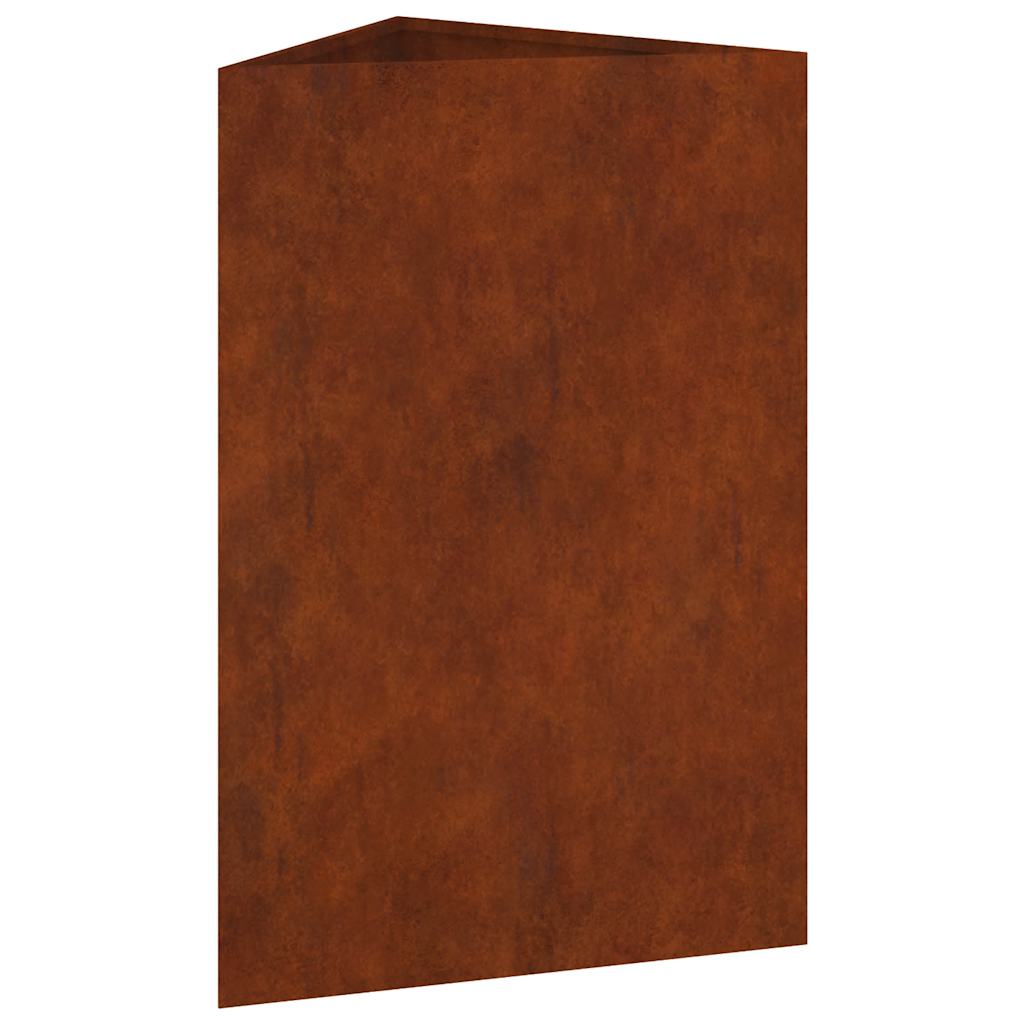 Plantekasse 50x43x75 cm cortenstål