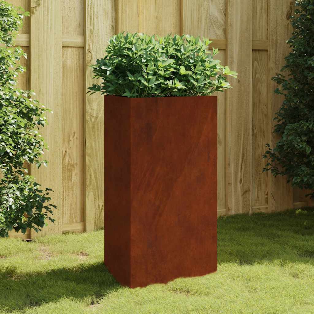 Plantekasse 50x43x75 cm cortenstål