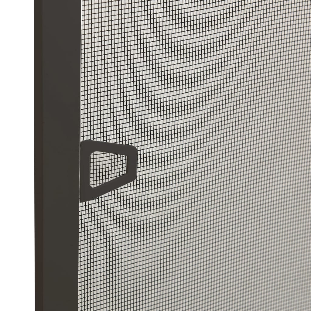 Insektskjerm for vindu antrasitt 80x100 cm