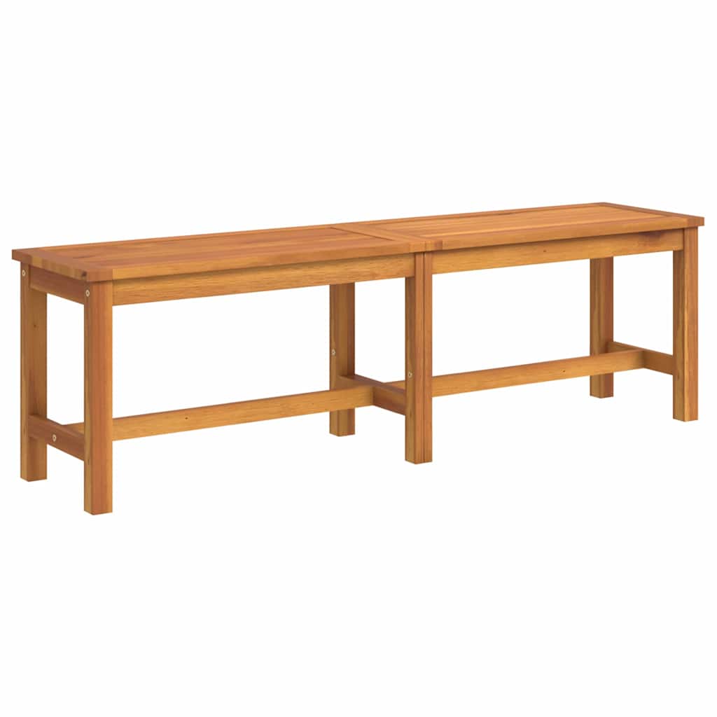Hagebenk 150x35x45 cm heltre akasie