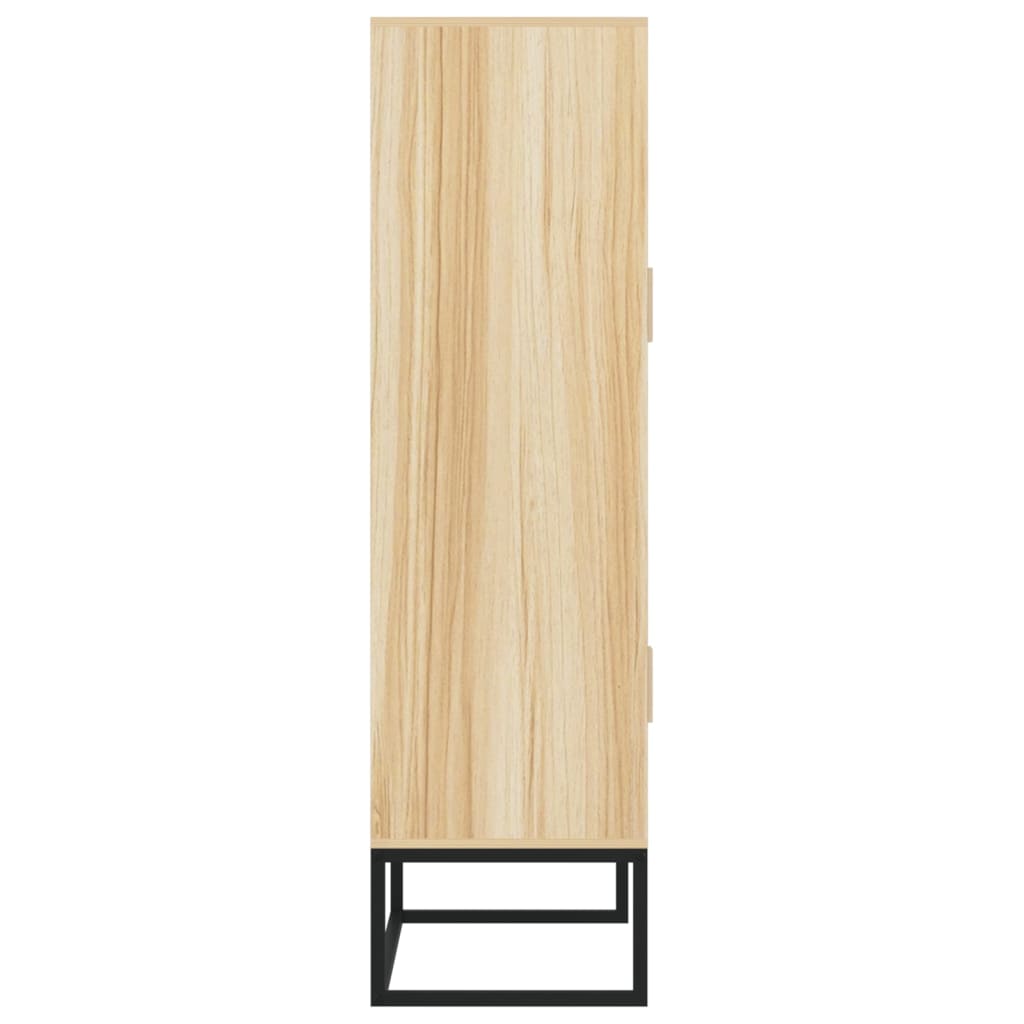 Highboard 70x35x125 cm konstruert tre