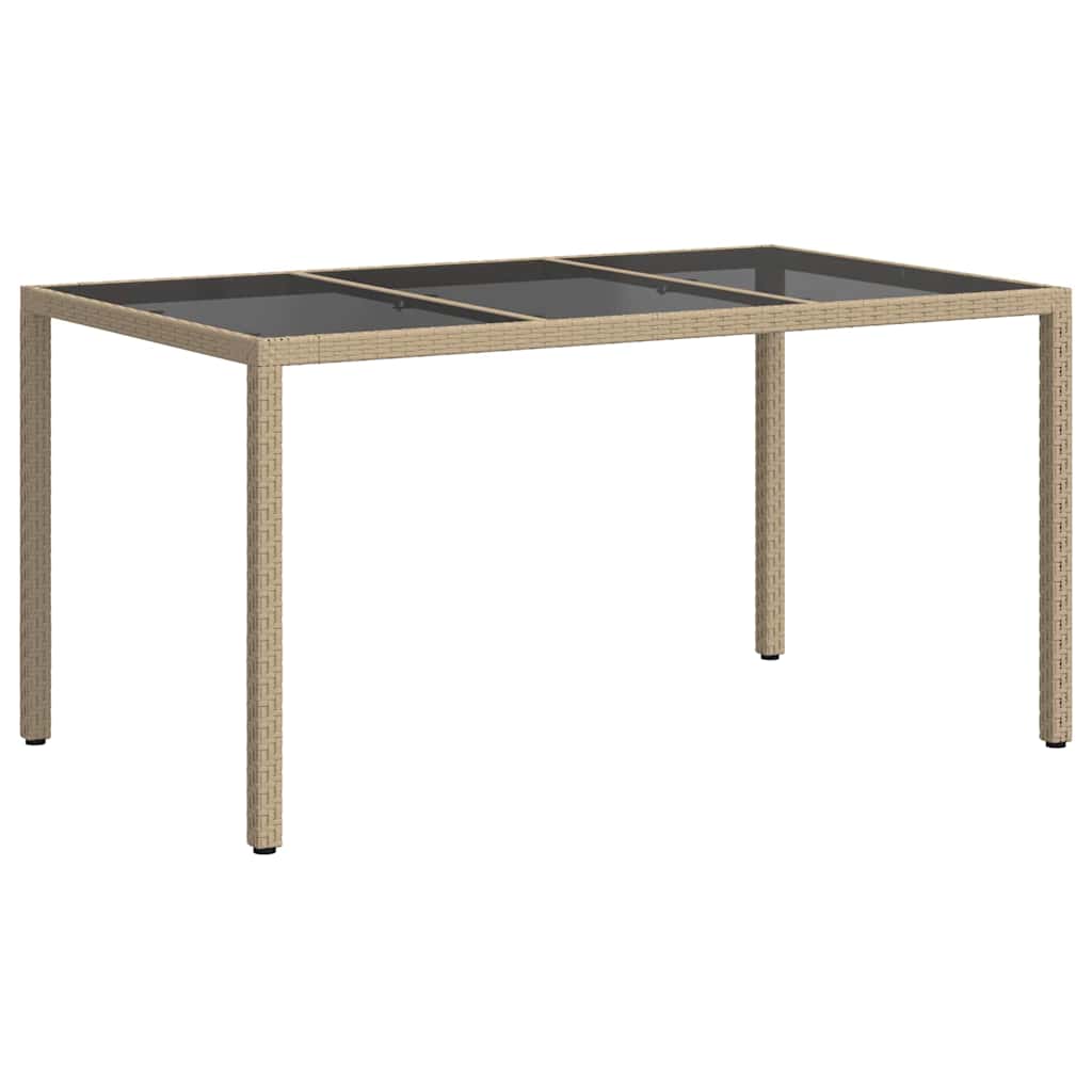 Hagebord Beige 150 x 90 x 75 cm polyrotting