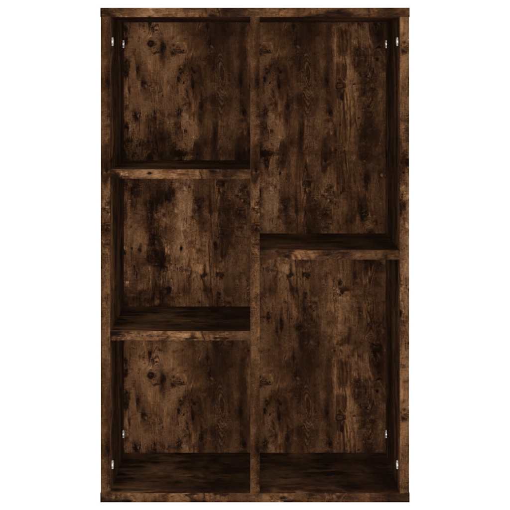 Bokhylle/skjenk røkt eik 50x25x80 cm konstruert tre