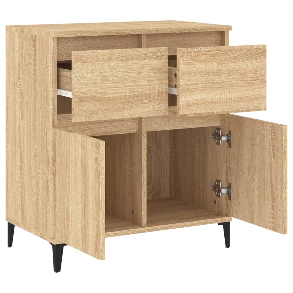 Skjenk sonoma eik 60x35x70 cm konstruert tre