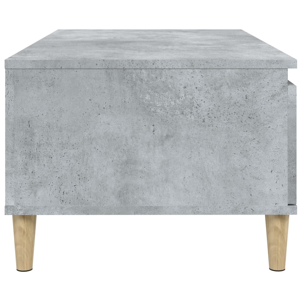 Salongbord betonggrå 90x50x36,5 cm konstruert tre