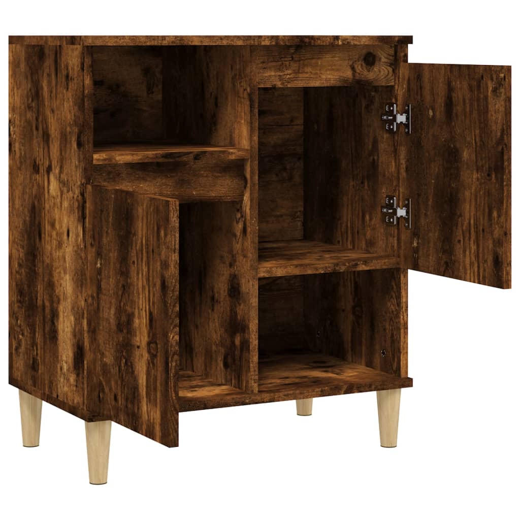 Skjenk røkt eik 60x35x70 cm konstruert tre
