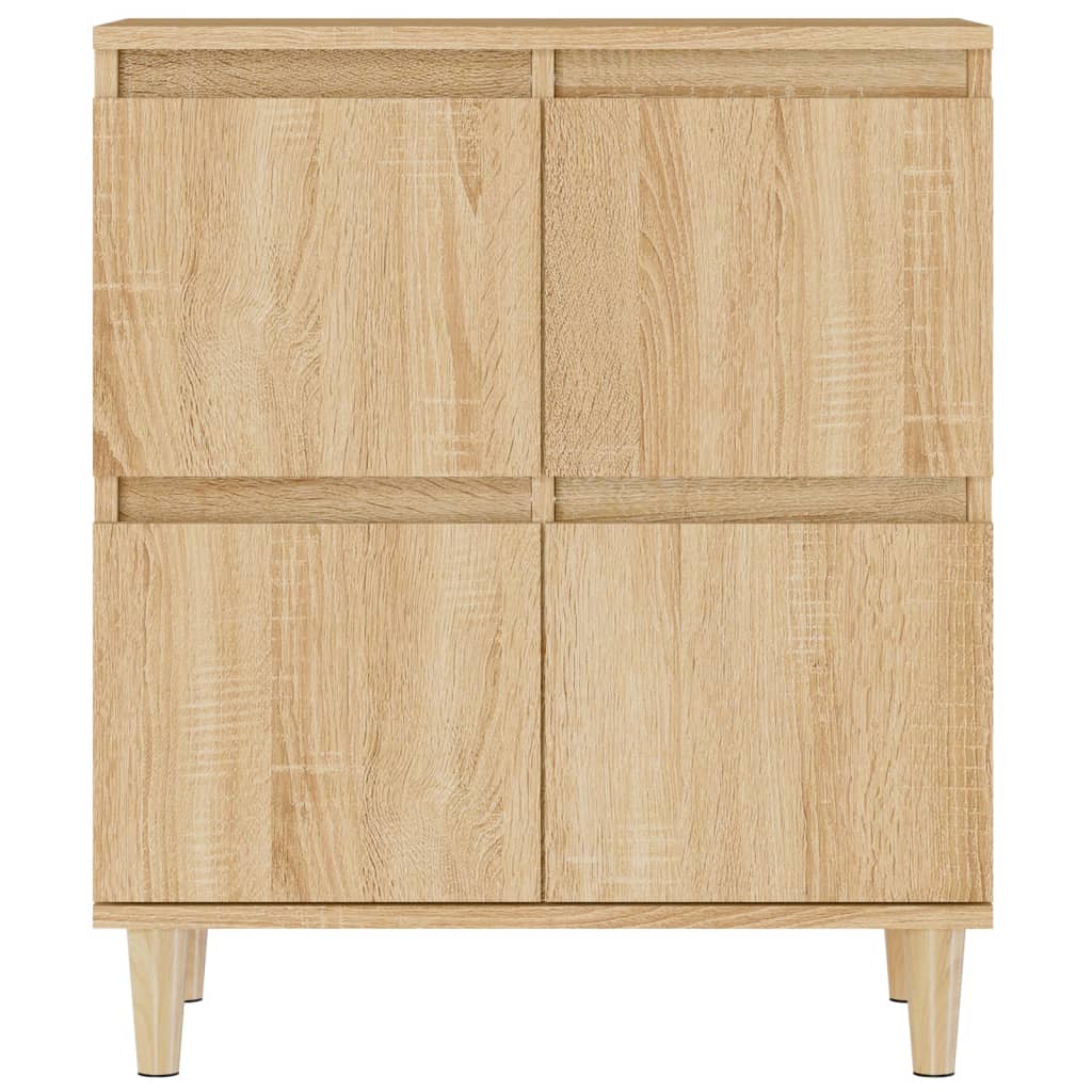 Skjenk sonoma eik 60x35x70 cm konstruert tre