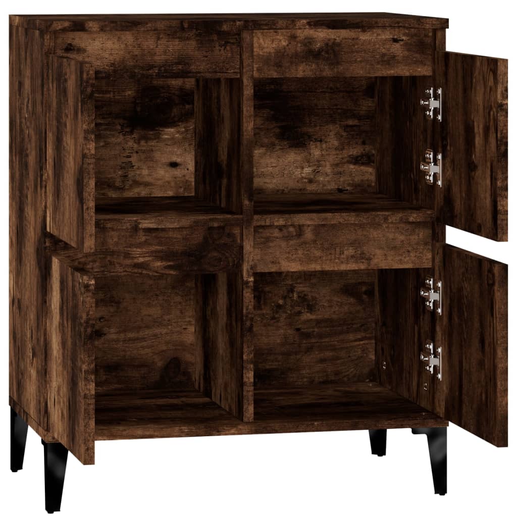 Skjenk røkt eik 60x35x70 cm konstruert tre