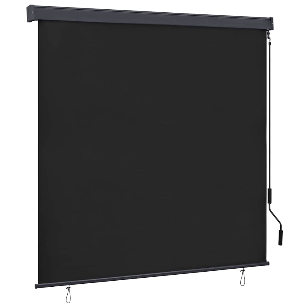 Rullegardin Antrasitt 180 x 250 cm Stoff og Aluminium