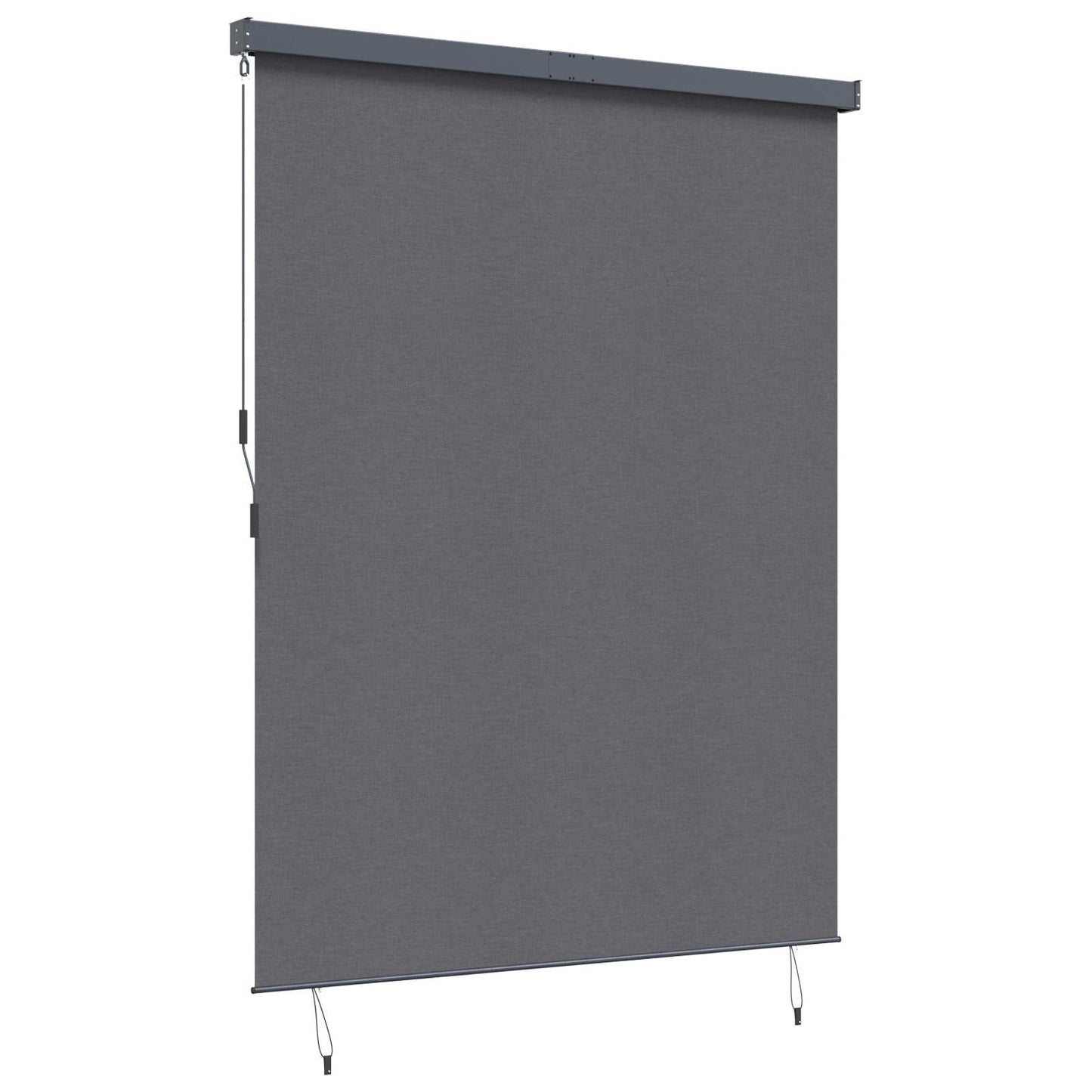 Rullegardin Antrasitt 200 x 250 cm Stoff og Aluminium