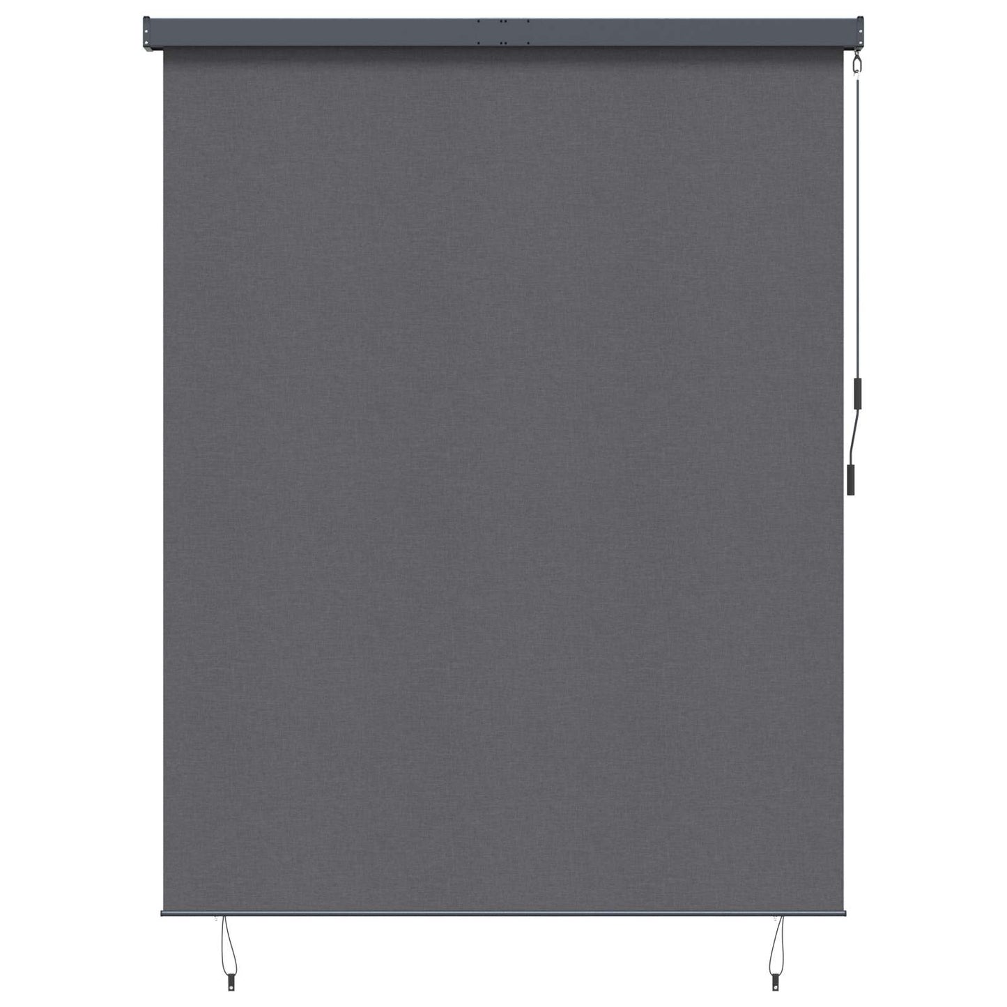 Rullegardin Antrasitt 200 x 250 cm Stoff og Aluminium