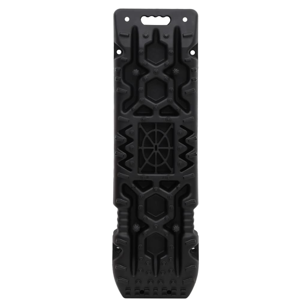 Trekkbrett 2 stk svart 107x31x7 cm nylon