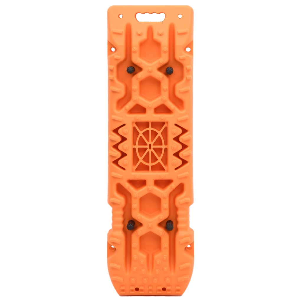 Trekkbrett 2 stk oransje 107x31x7 cm nylon