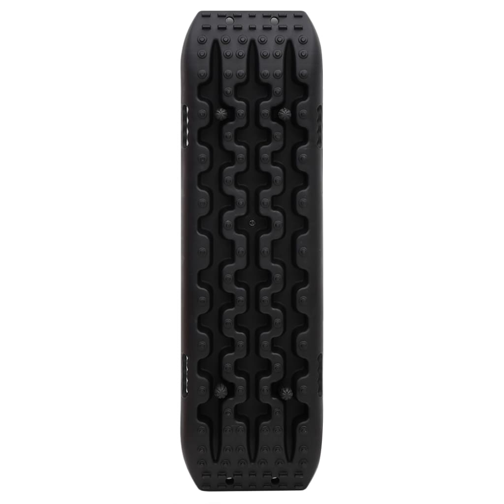 Trekkbrett 2 stk svart 106x30,5x7 cm nylon