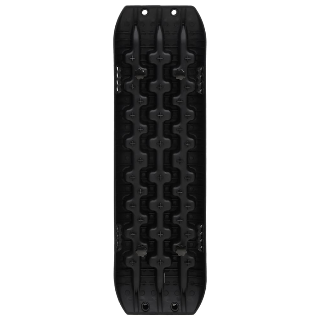Trekkbrett 2 stk svart 106x30,5x7 cm nylon