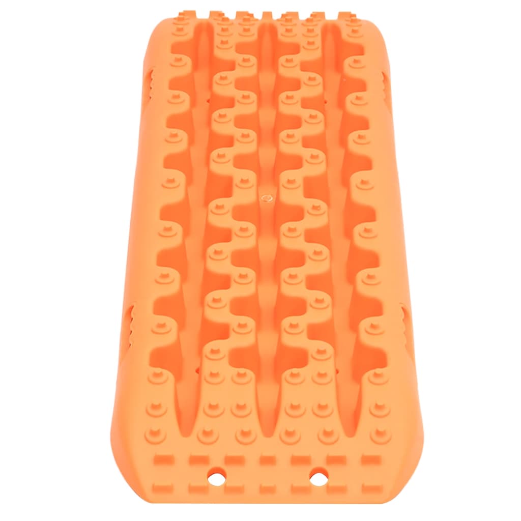 Trekkbrett 2 stk oransje 106x30,5x7 cm nylon