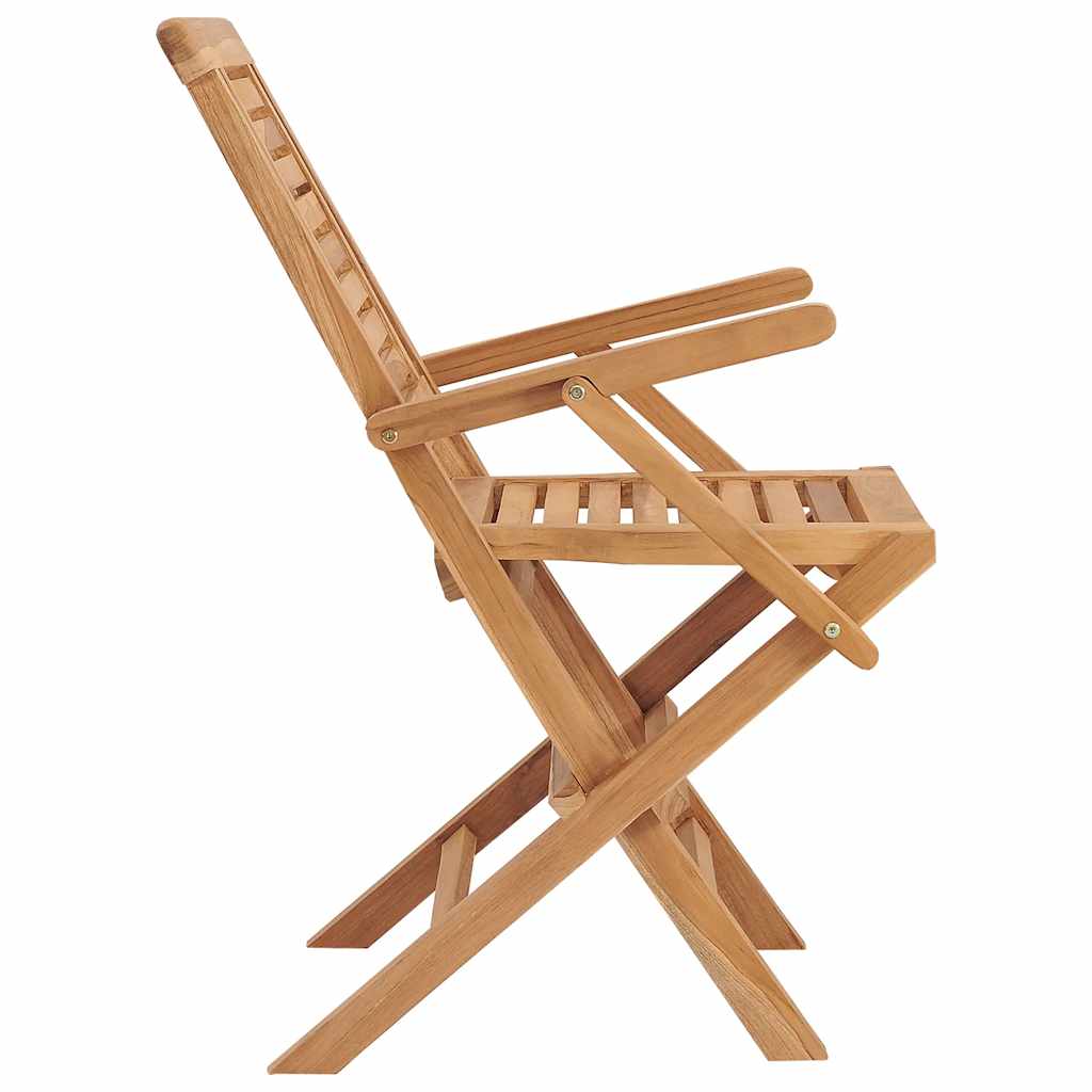 Klappstoler 2 stk 56x63x90 cm heltre teak