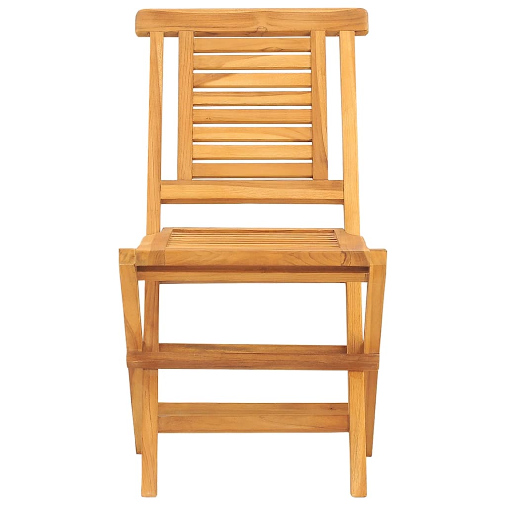 Klappstoler 6 stk 47x63x90 cm heltre teak
