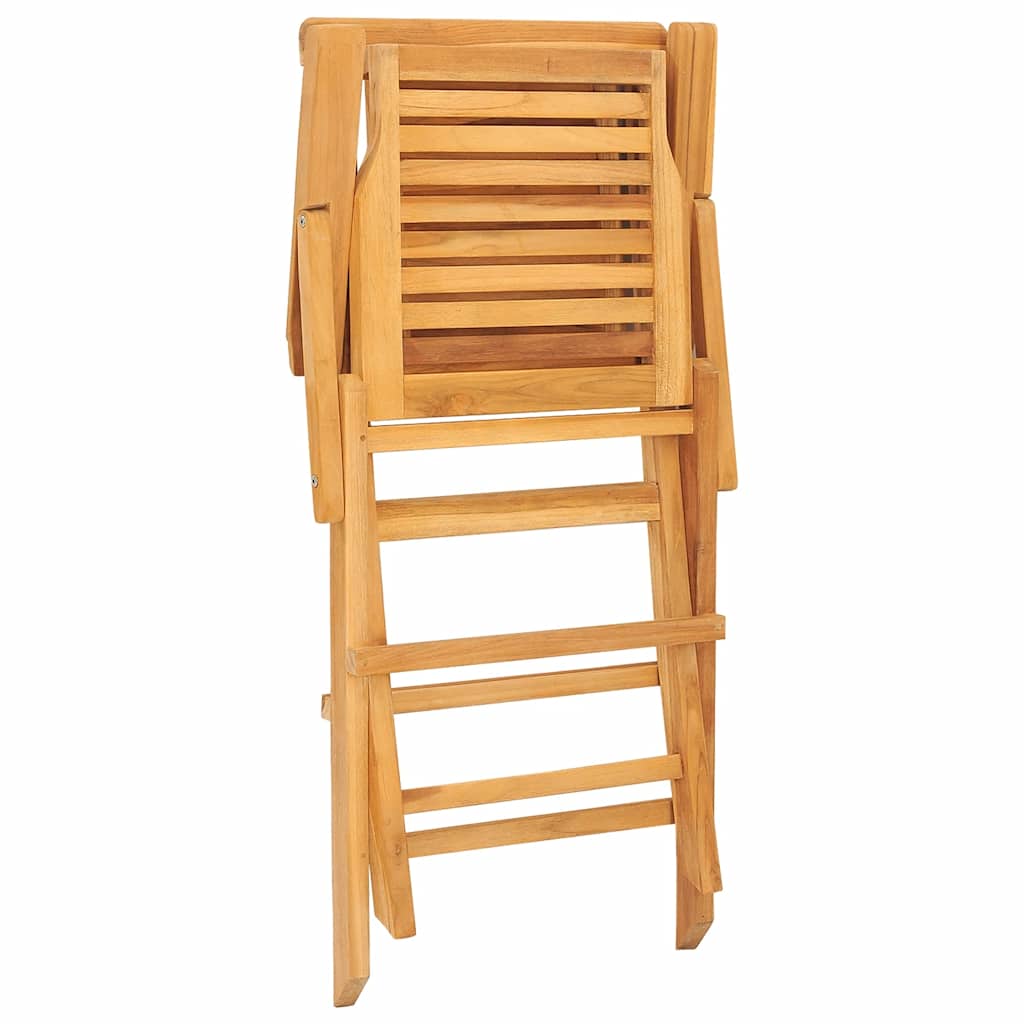 Klappstoler 4 stk 56x63x90 cm heltre teak