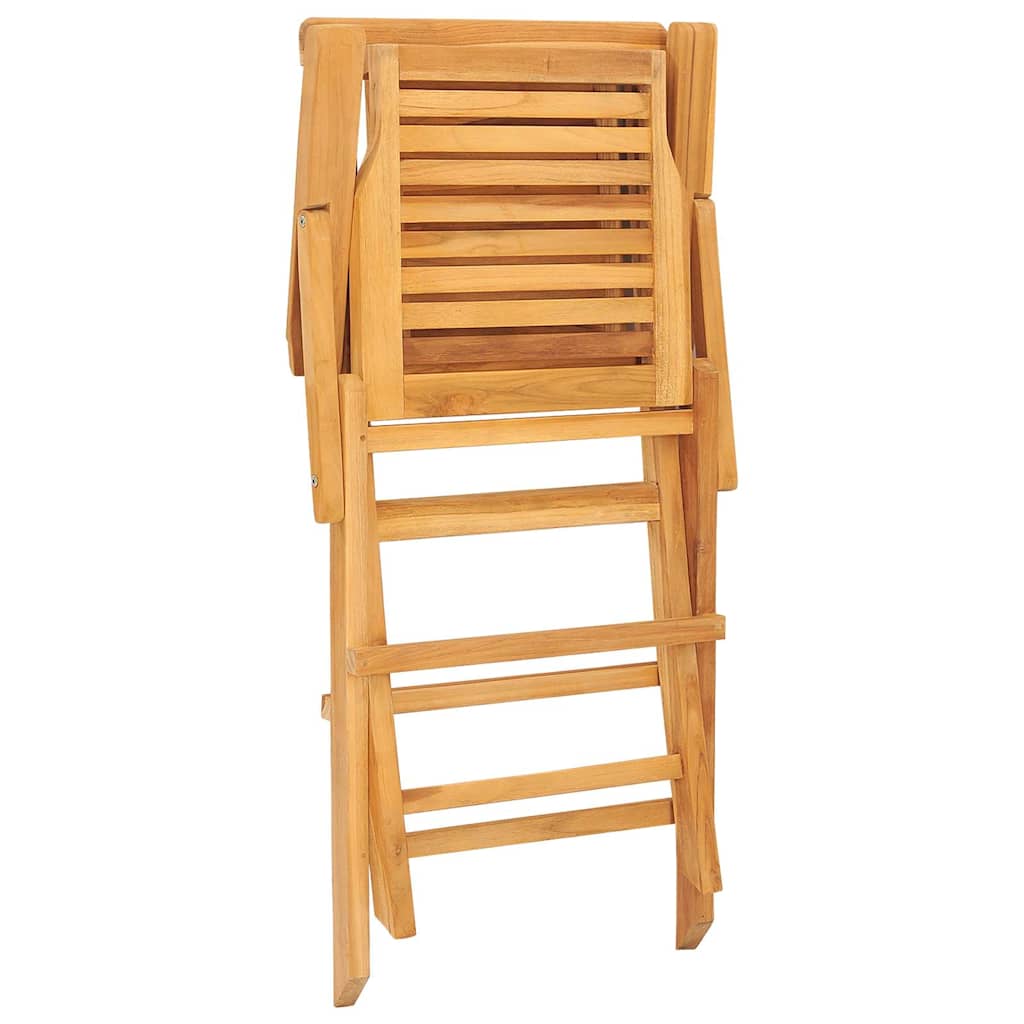 Klappstoler 6 stk 56x63x90 cm heltre teak