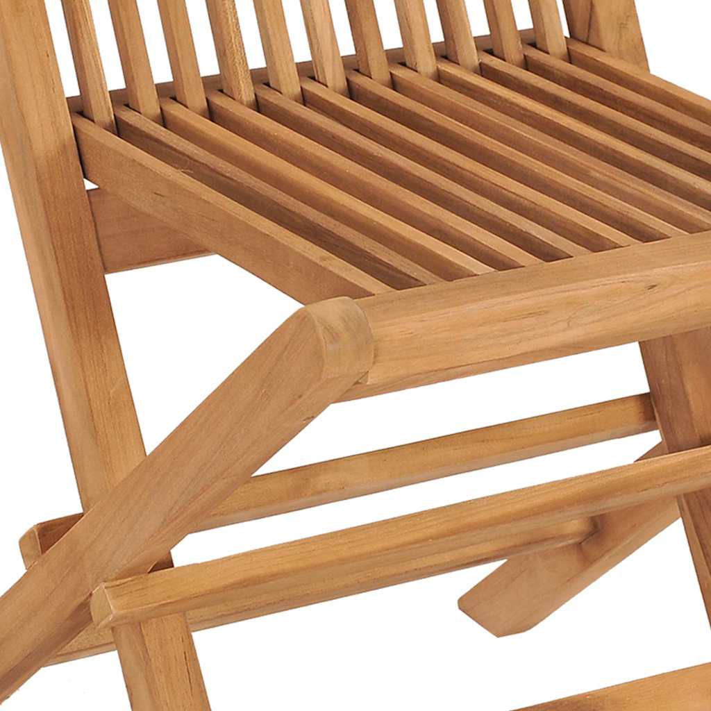 Hage Spisegruppe 7 pcs Brun Massivt Teaktre