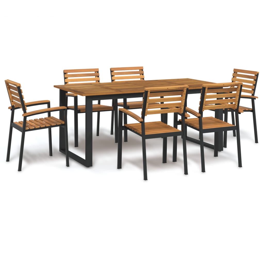 Hagespisegruppe 7 deler heltre akasie og metall