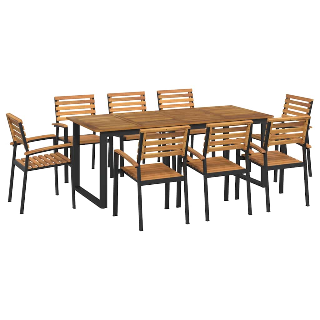 Hagespisegruppe 9 deler heltre akasie og metal