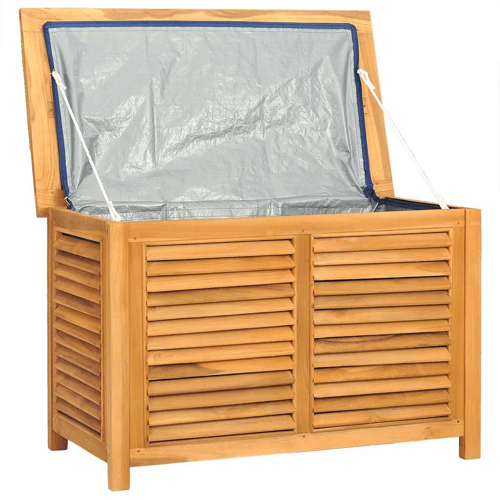 Putekasse med pose 90x50x58 cm heltre teak