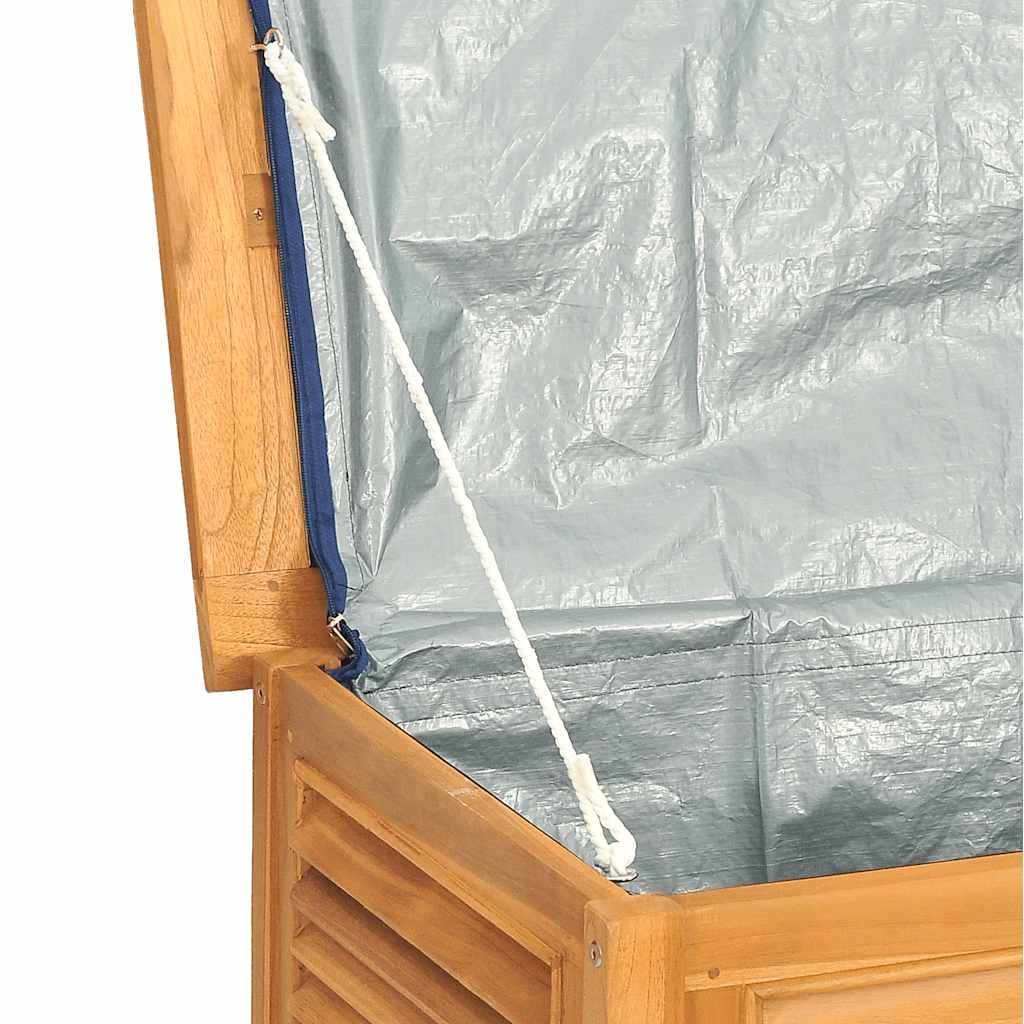 Putekasse med pose 90x50x58 cm heltre teak