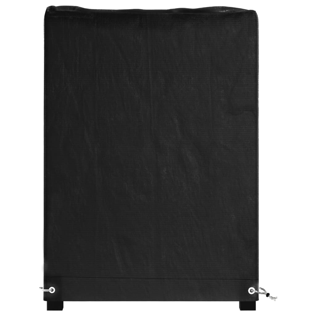 Hagemøbeltrekk 8 maljer 125x55x75 cm rektangulær vidaXL
