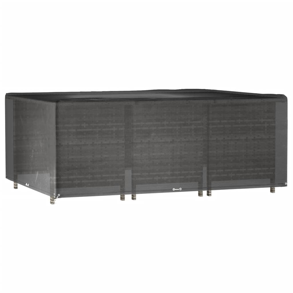 Hagemøbeltrekk 16 maljer 278x204x105 cm rektangulær vidaXL