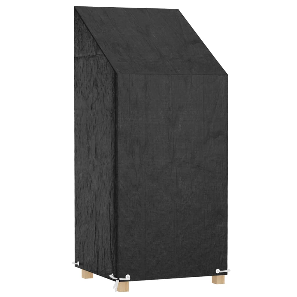 Trekk til utestol 8 maljer 65x65x110/150 cm polyetylen vidaXL