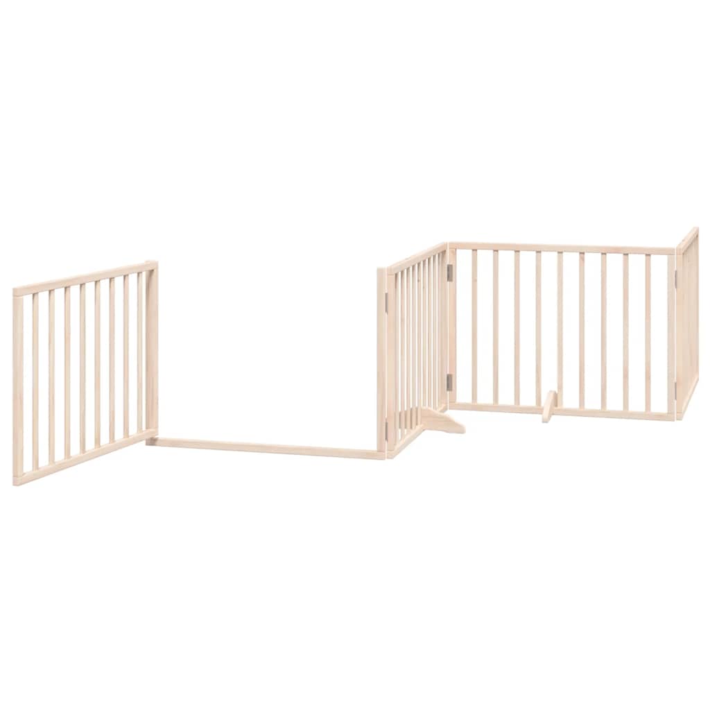Hundeport sammenleggbar 10 paneler 800 cm poppeltre