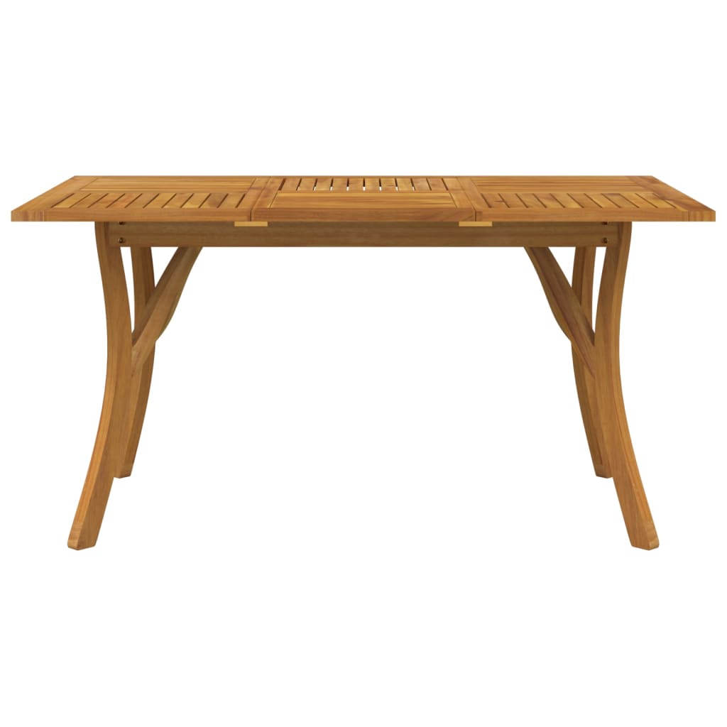 Hagebord 150x90x75 cm heltre akasie