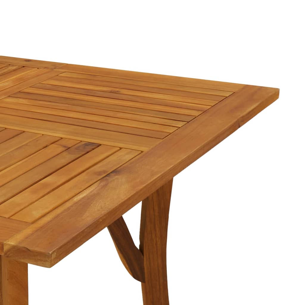 Hagebord 150x90x75 cm heltre akasie