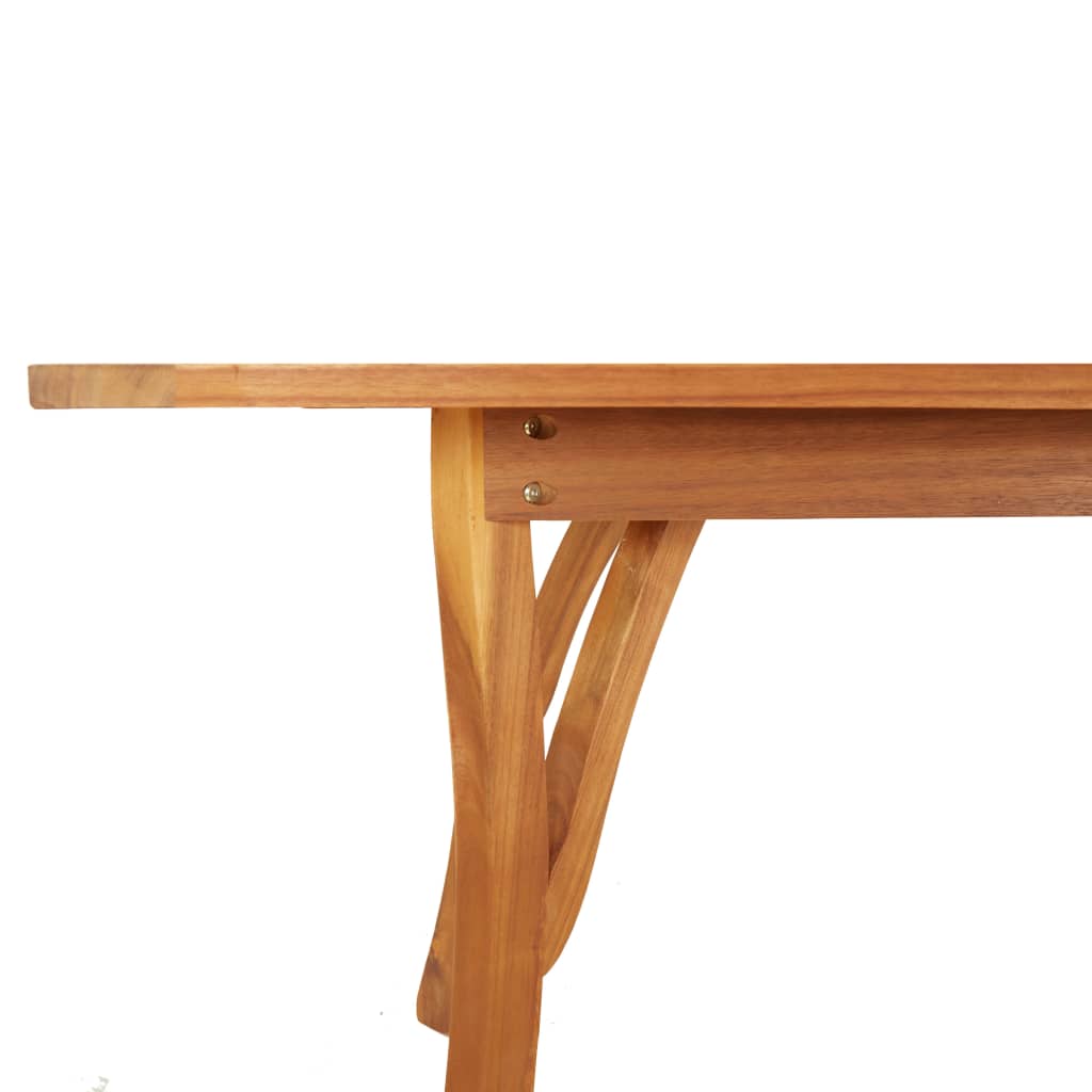 Hagebord 200x90x75 cm heltre akasie